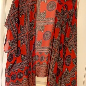 Papermoon Other - Stitch Fix Papermoon Mauna Kimono red Papermoon Other - Stitch Fix Papermoon Mauna Kimono red